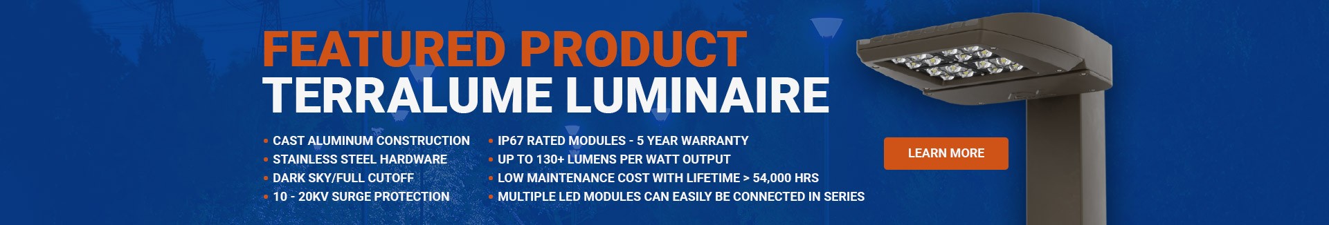 Featured Product - Terralume Luminaire
